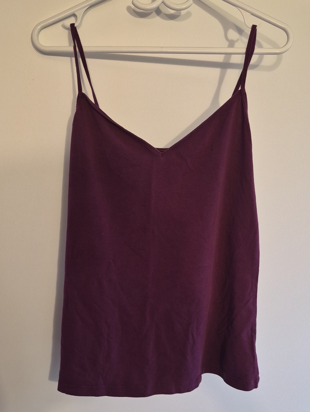 Old Navy Plum Double-Spaghetti Strap V-Neck Camisole